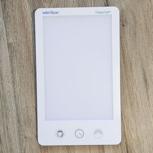 Verilux HappyLight Luxe - Light Therapy Lamp, Adjustable Brightness, Color